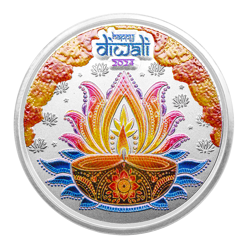 Image pour Rond d’argent TD de 1 oz célébrant Diwali (2024) à partir de Métaux précieux TD